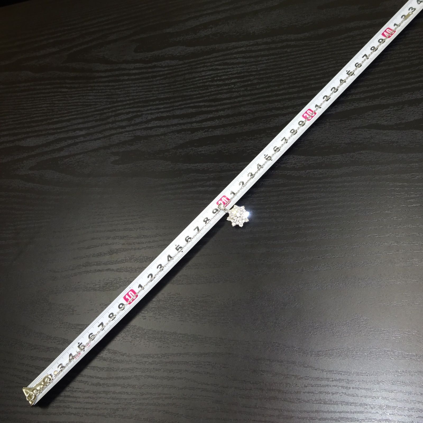 プラチナ pt900 pt850 天然ダイヤモンド 2.16ct トップ ネックレス 