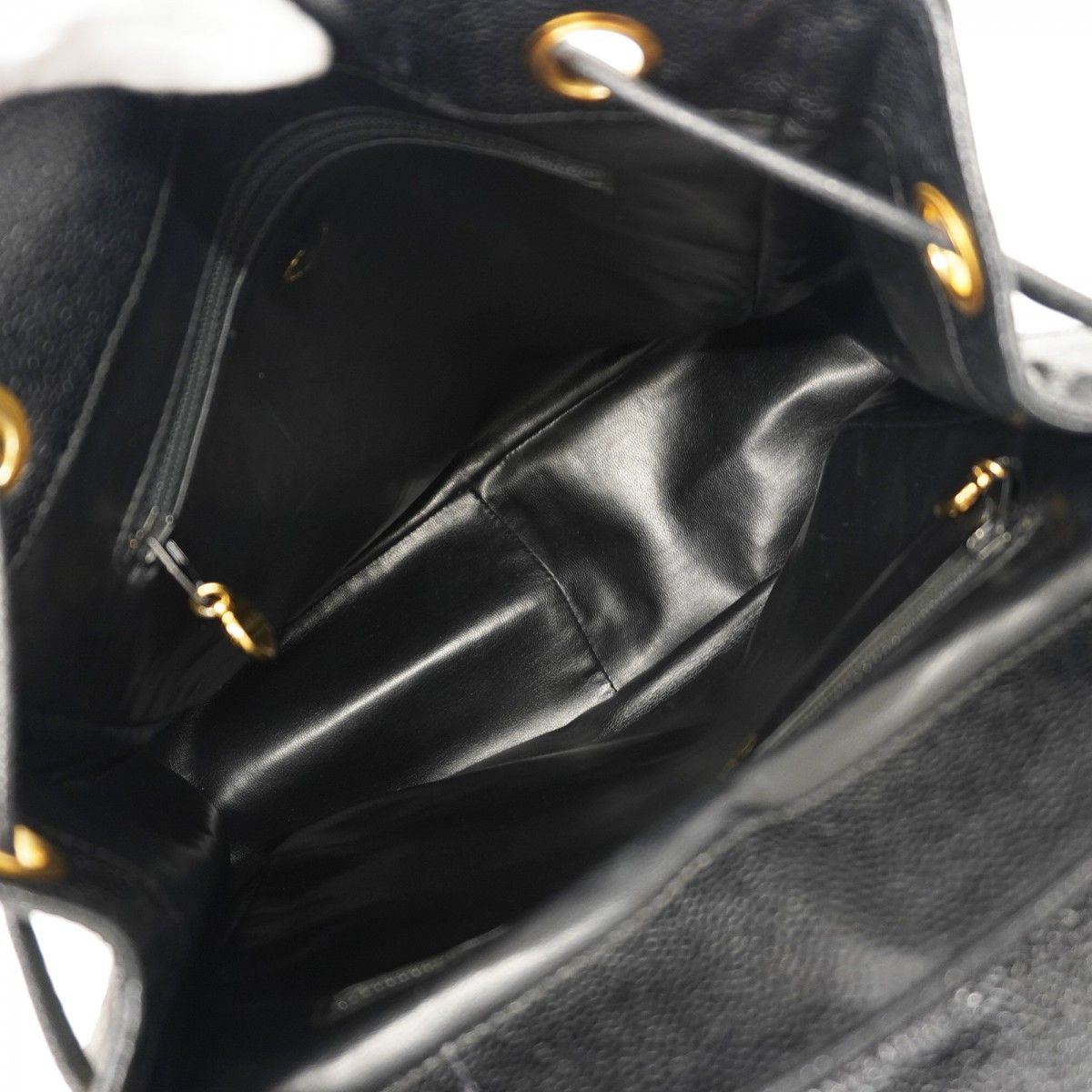 ブラック ゴールド金具