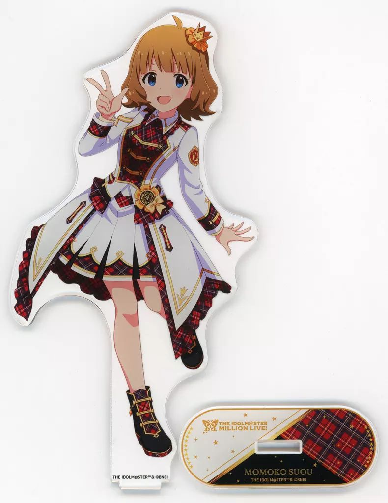 中古】アクリルスタンド・アクリルパネル 周防桃子 アクリルスタンド