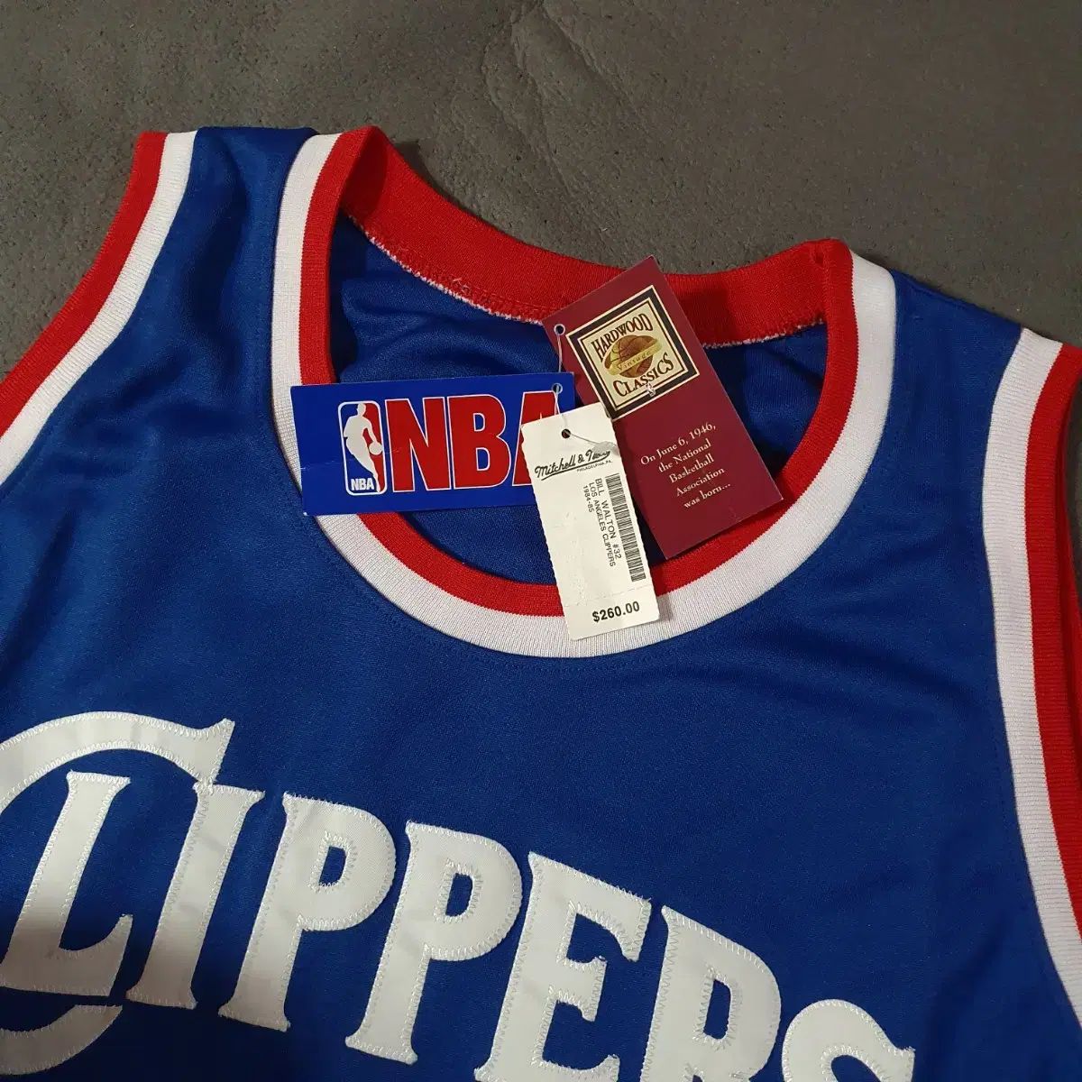 Mitchellandness ミッチェルアンドネス クリッパーズ ビル ウォルトン Swingman スウィングマン バスケットボールジャージ ノースリーブ 56 3XL