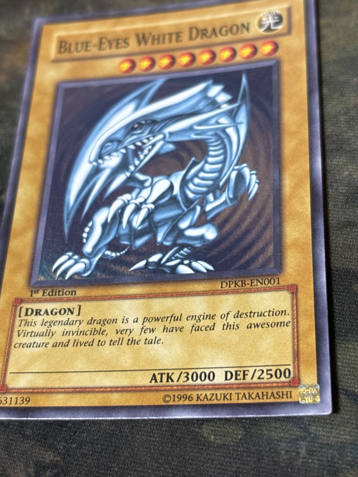 北米版 青眼の白龍 DPKB 1st スーパー 遊戯王 海外 英語 米 nv12 53 英語 スーパー 1st DPKB-EN001 青眼の白龍 ブルーアイズ