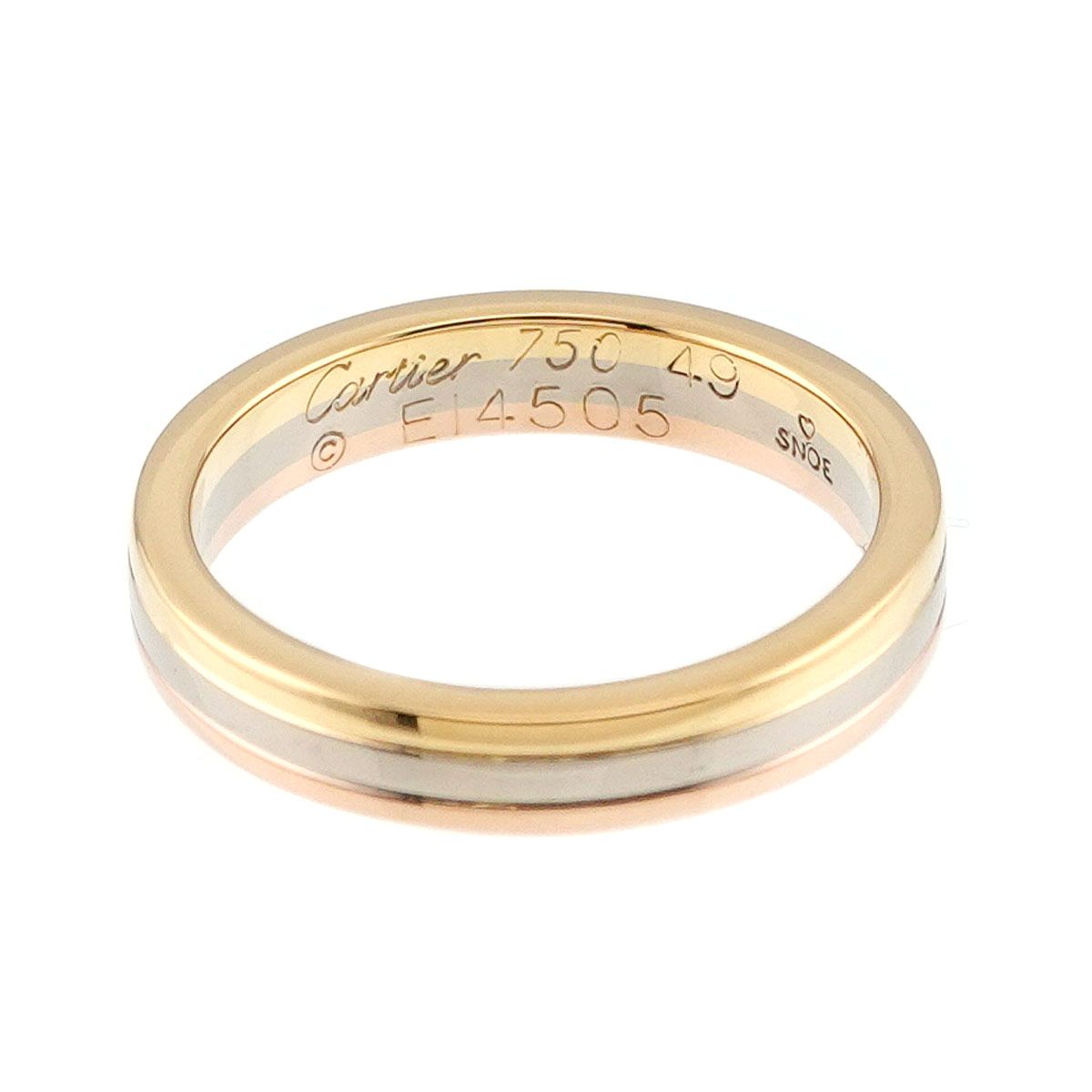 ◆Cartier　カルティエ　ウェディングリング　750YG/PG /WG 49 カルティエ ウェディング リング 750(PG) 4.2g 49 CRB4096649
