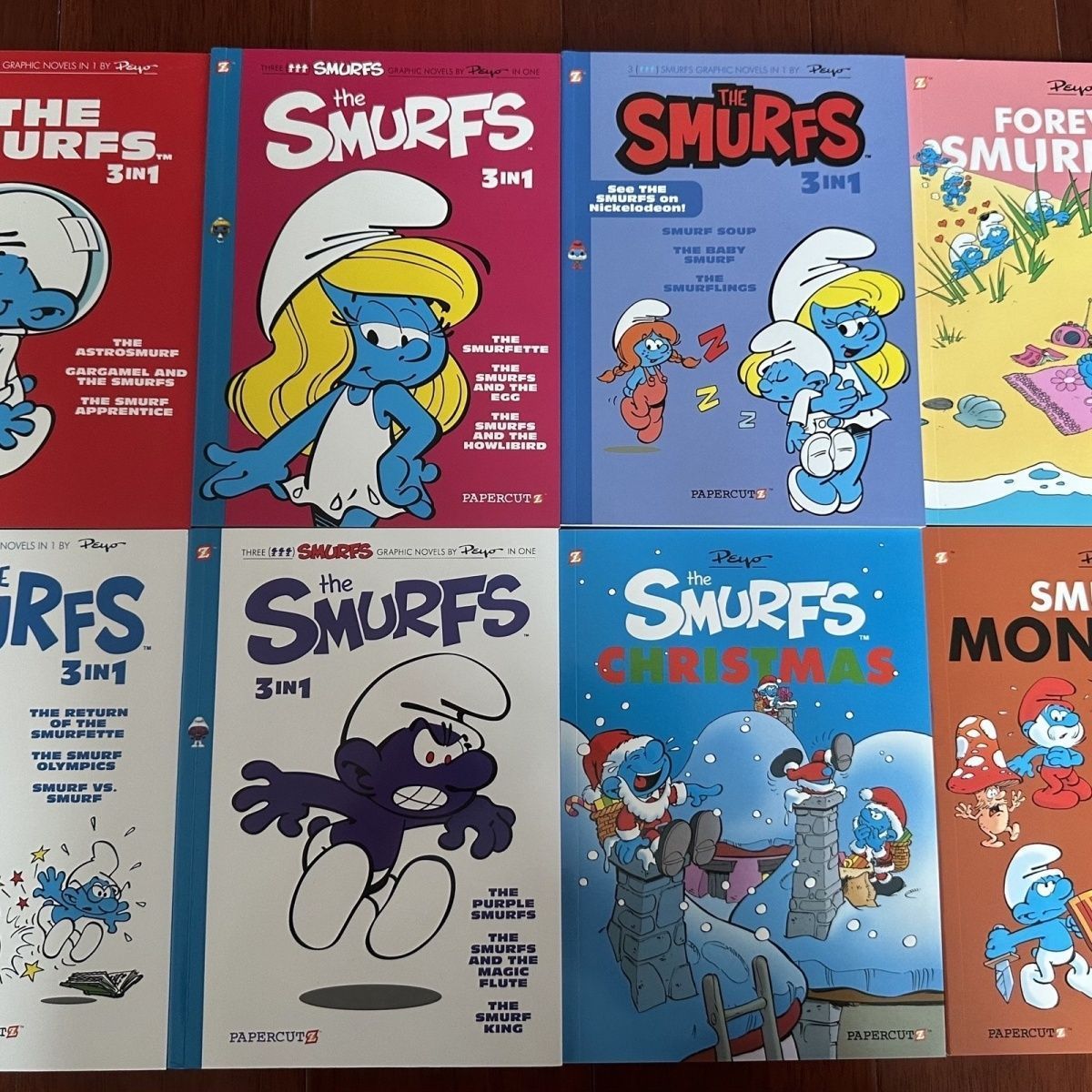 英語絵本　the Smurfs 3 in 1 71Nab7isbGL._UF1000,1000_QL80_.jpg