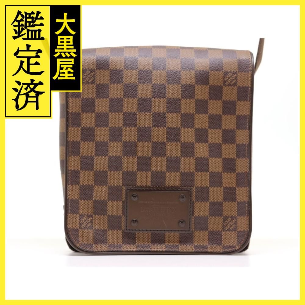 ルイヴィトン ダミエ ブルックリン PM ショルダーバッグ LOUIS VUITTON-