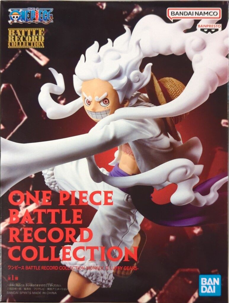 ワンピースBATTLE RECORD COLLECTION ルフィ　ギア5 ×4 Amazon.com: Banpresto - One Piece - Monkey D. Luffy Gear 5
