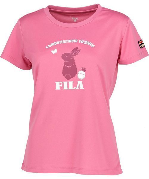 FILA ✖️ウィンザー ウサギTシャツ Lサイズ FILA ✖️ウィンザー ウサギTシャツ Lサイズ ウインザー