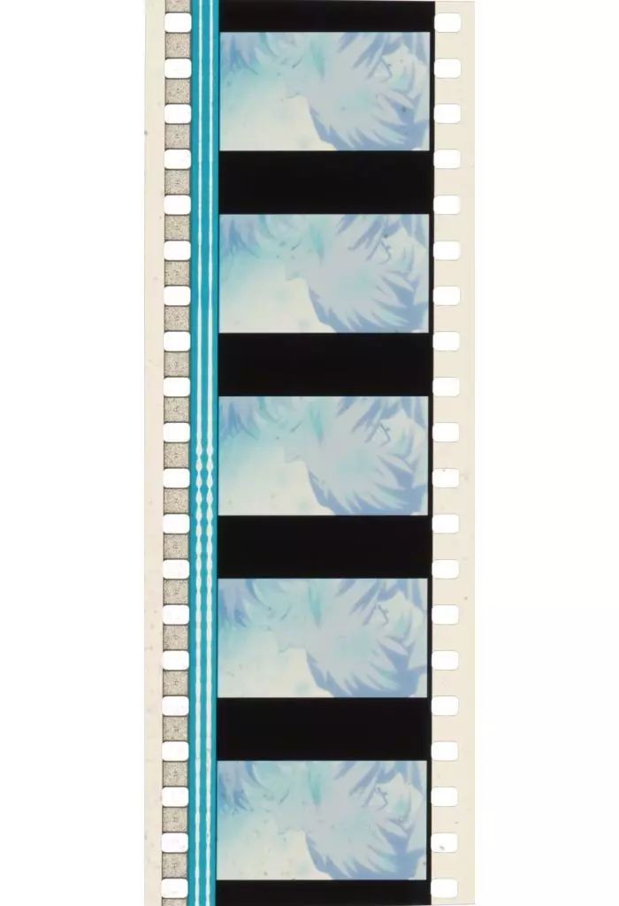 コマフィルム 碇シンジ＆綾波レイ(抱き合い) 劇場上映生フィルムコマ コマフィルム 碇シンジ＆綾波レイ(抱き合い) 劇場上映生フィルムコマ