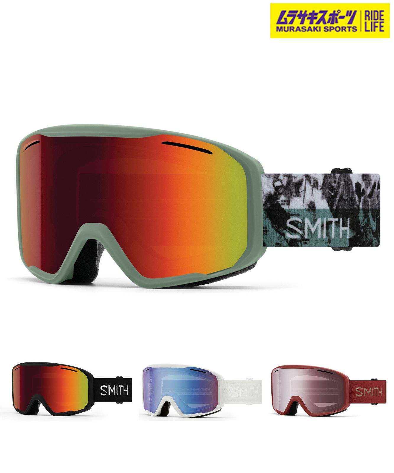 ムラスポ公式】新品 SMITH スミス スノーボード ゴーグル ユニセックス