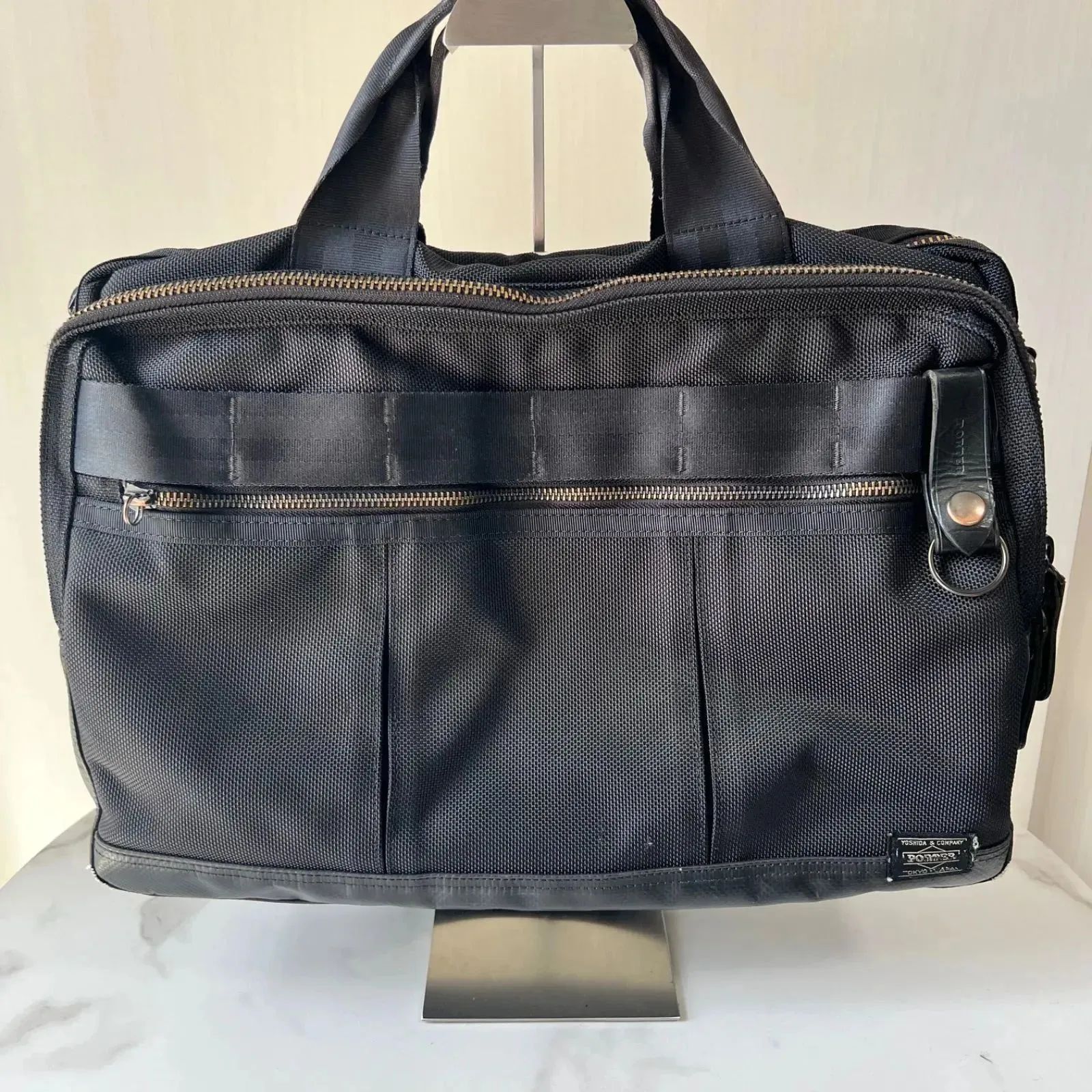 TUMI トゥミ ビジネスバッグ ブラック ナイロン レザー 2way 
