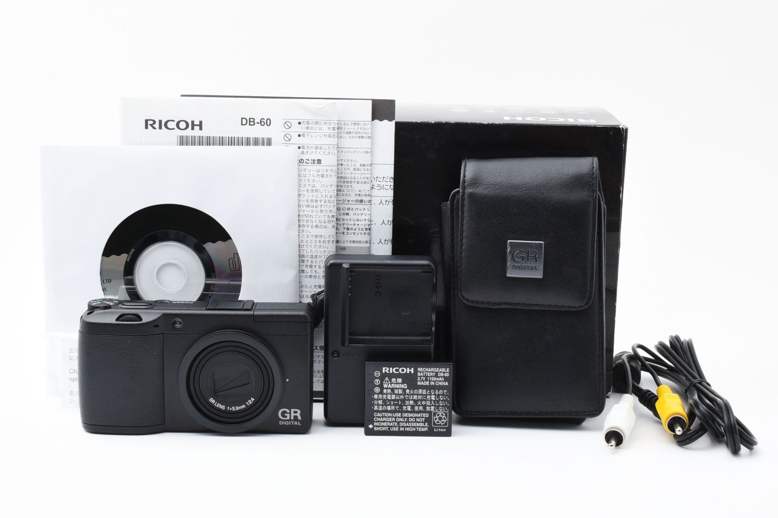 RICOH GR DIGITAL II 撮影回数1302回 ☆ショット回数144☆ RICOH リコー GR digital Ⅱ デジカメ 【公式通販】