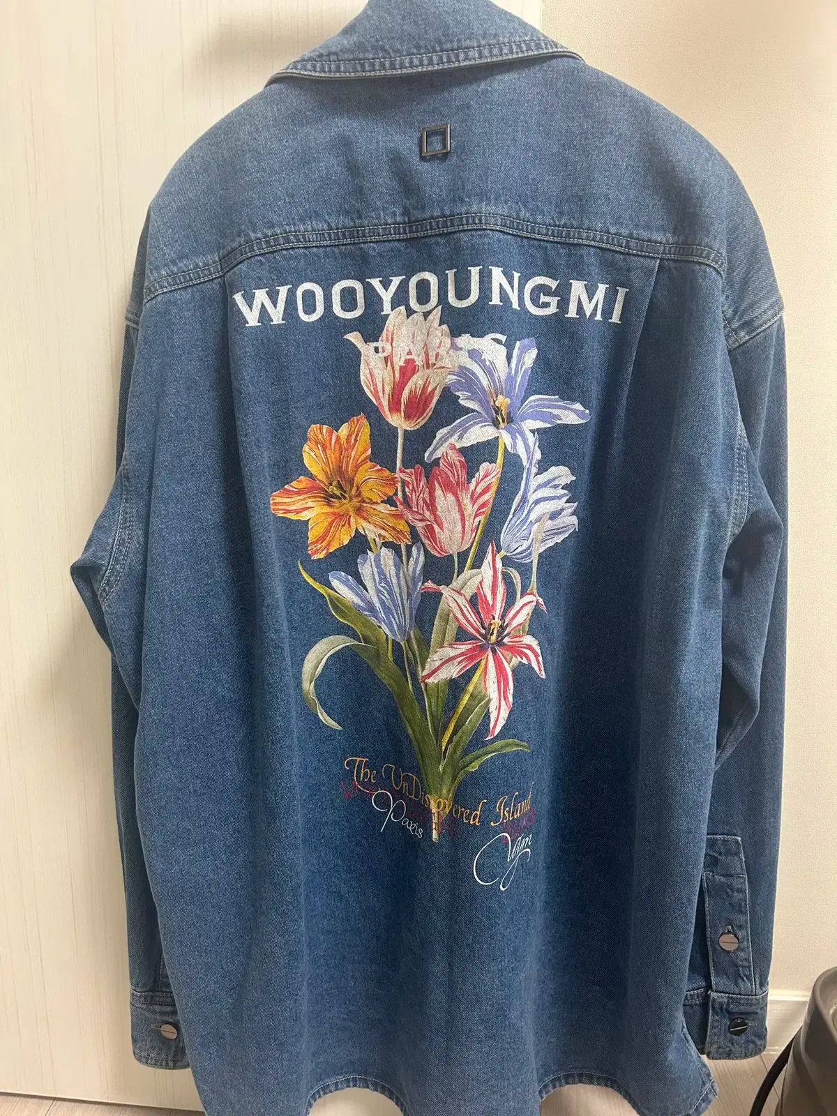 【値札有】WOOYOUNGMI 長袖シャツ 24F/W 24SS WOOYOUNGMI(ウーヨンミ) フラワー プリント シャツ 48