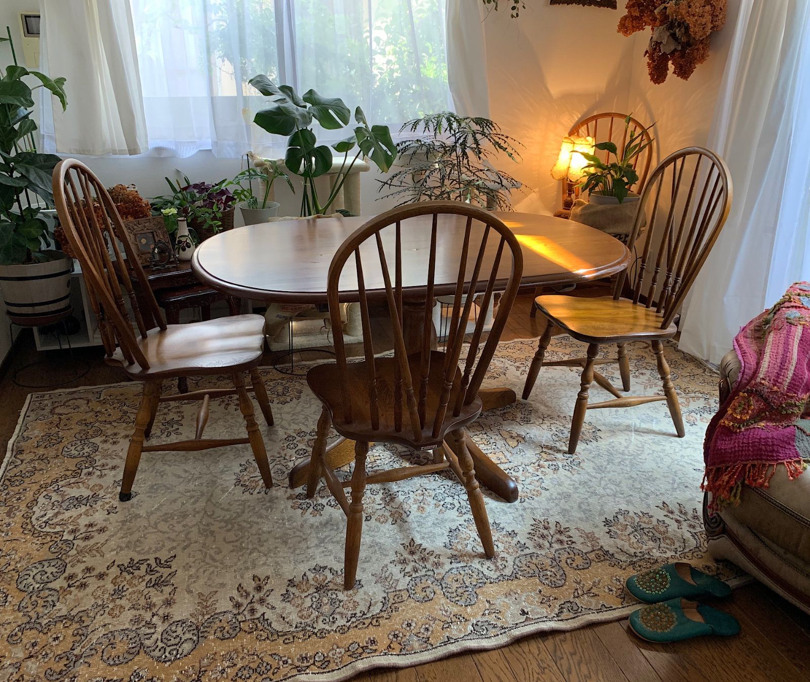 超大判　マリーゴールド　272×172 アラベスク　トルコヴィンテージラグ 超大判 マリーゴールド 272×172 アラベスク トルコヴィンテージ