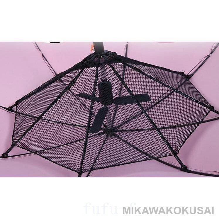 扇風機付き傘扇風機付き日傘長傘UVカット風に強い晴雨兼用雨傘遮光紫外線対策ファンブレラ軽量大きいレディースおしゃれ撥水丈夫耐風遮光