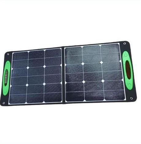 ソーラーパネル 100W 折りたたみ式 災害対策 節電 ポータブル電源  