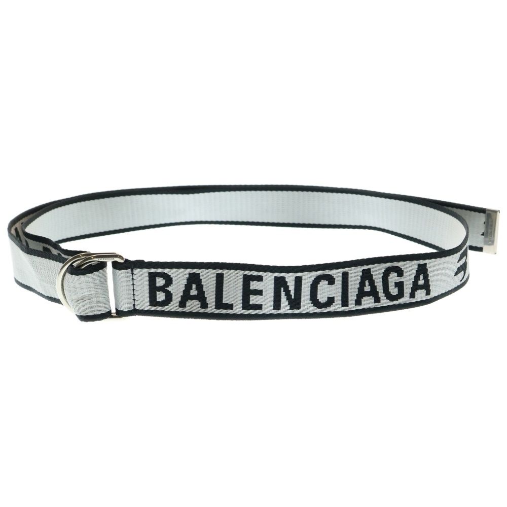 BALENCIAGA (バレンシアガ) D RING BELT Dリング ロゴ ロングベルト  
