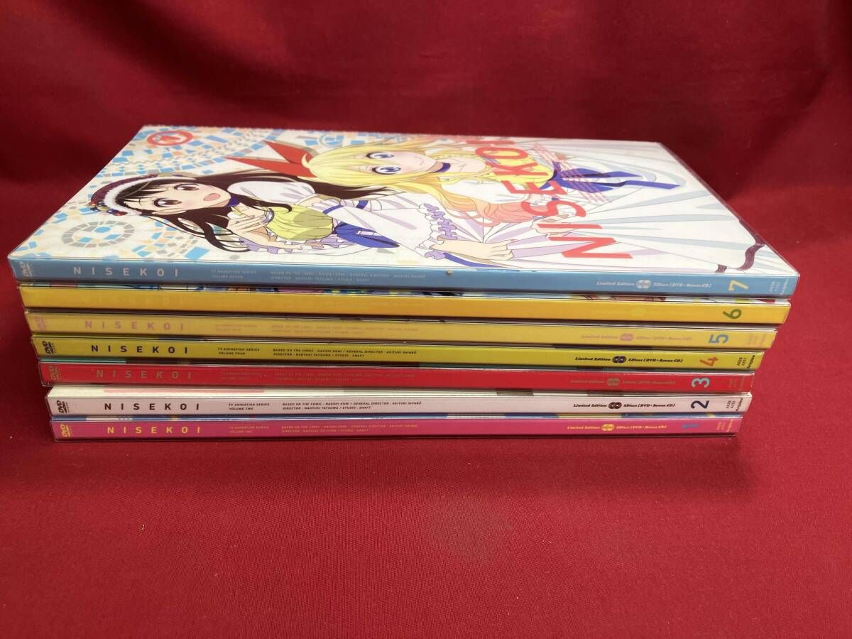 新品 ニセコイ DVD 完全生産限定版 全7巻 Amazon.co.jp: ニセコイ 1(完全生産限定版)【イベント優先販売