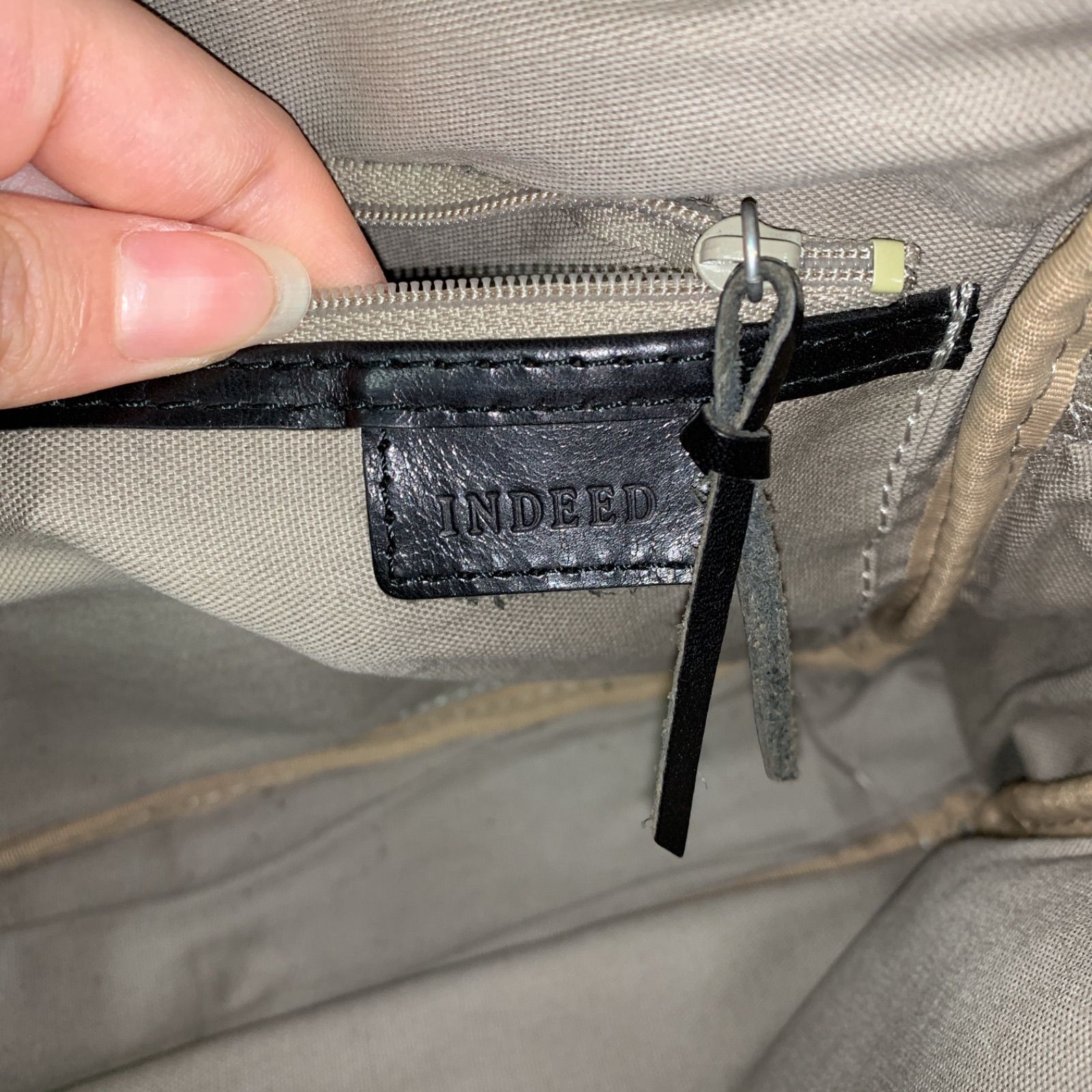 日本製】INDEED(インディード)牛革ワイルドシュリンクレザー製
