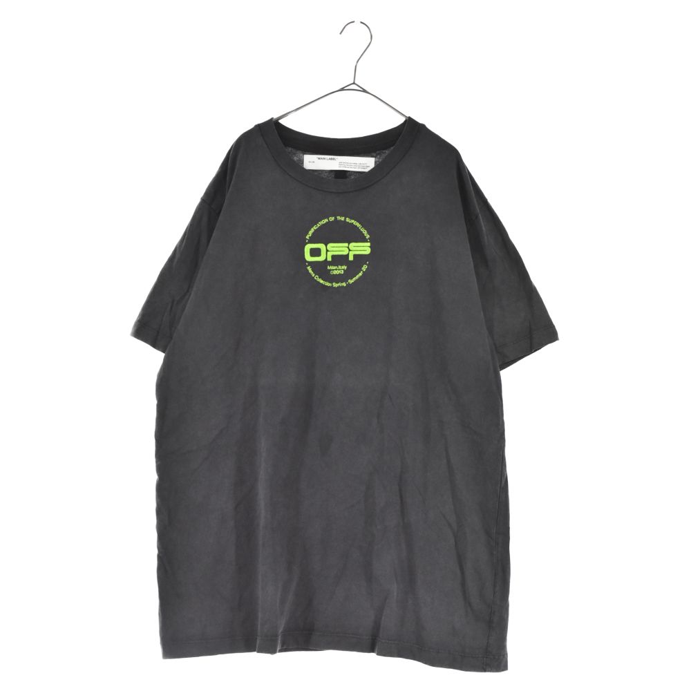 off-white 20ss hand logo teeトップス