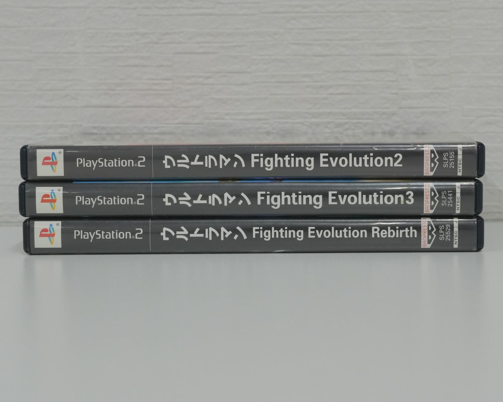 NI PS２ ソフト ウルトラマン FE2 FE3 FER ファイティングエボリューション 3点まとめて