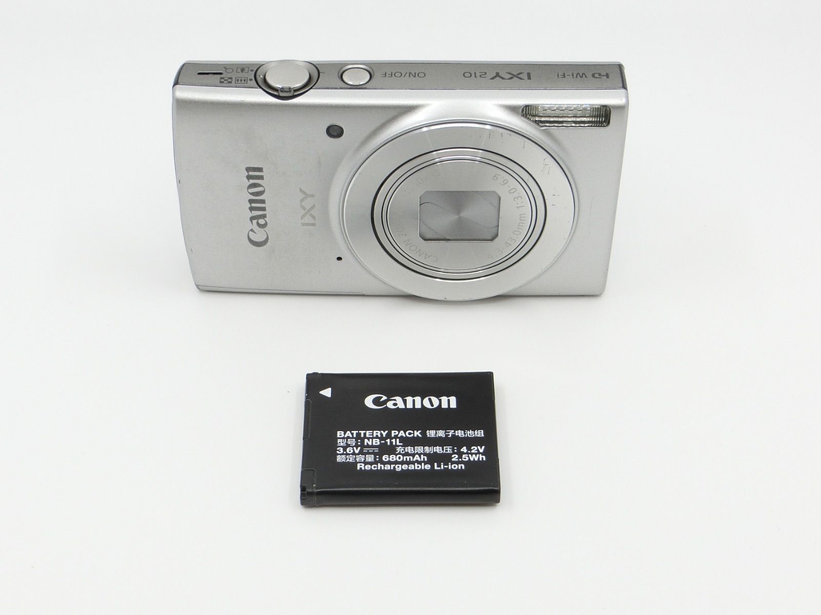 ⭐️美品⭐️元箱付き⭐️Canon IXY DIGITAL 210 IS シルバー 美品 元箱付き】 キャノン Canon IXY 210 シルバー - メルカリ