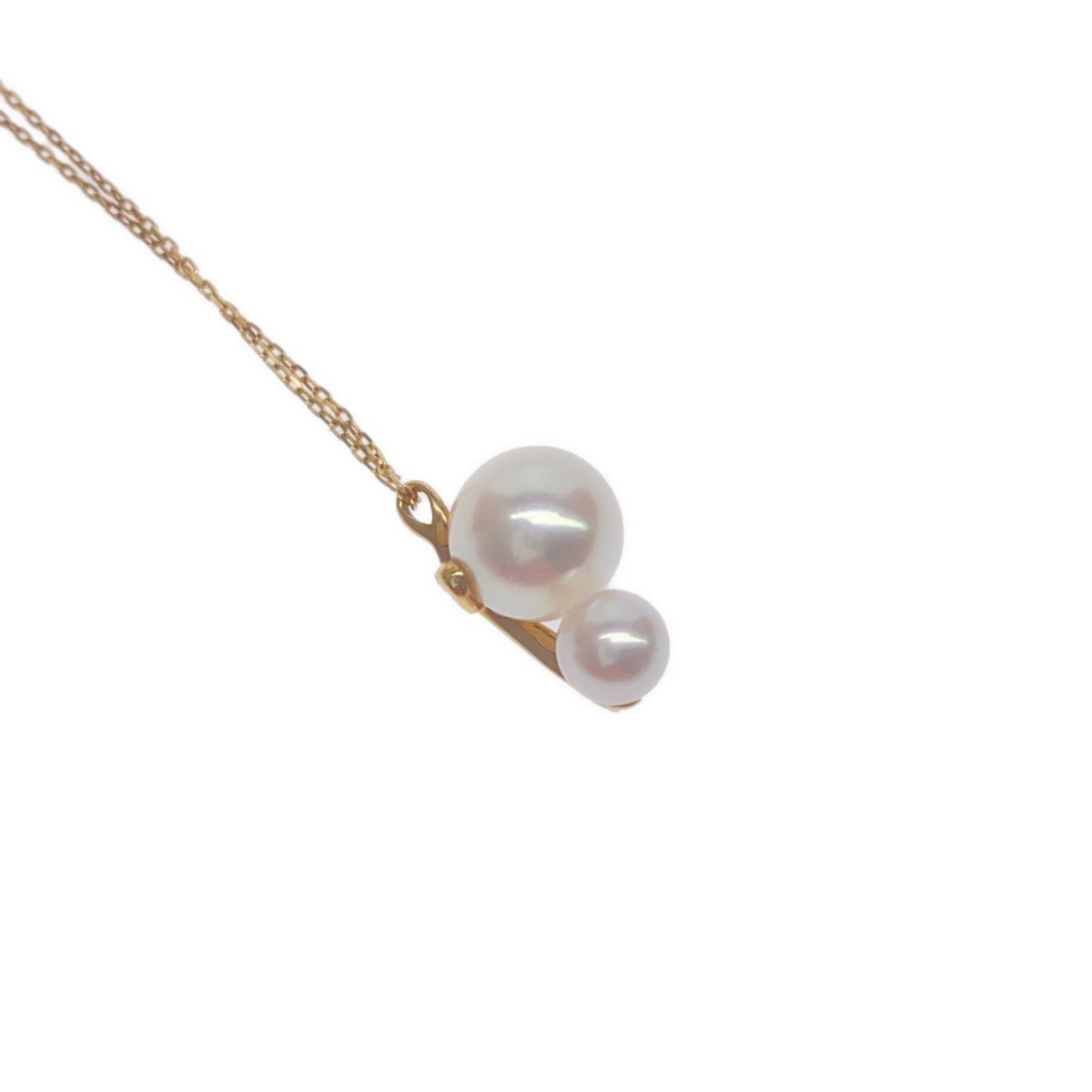 STAR JEWELRY スタージュエリー K18YG 18金イエローゴールド アコヤ 