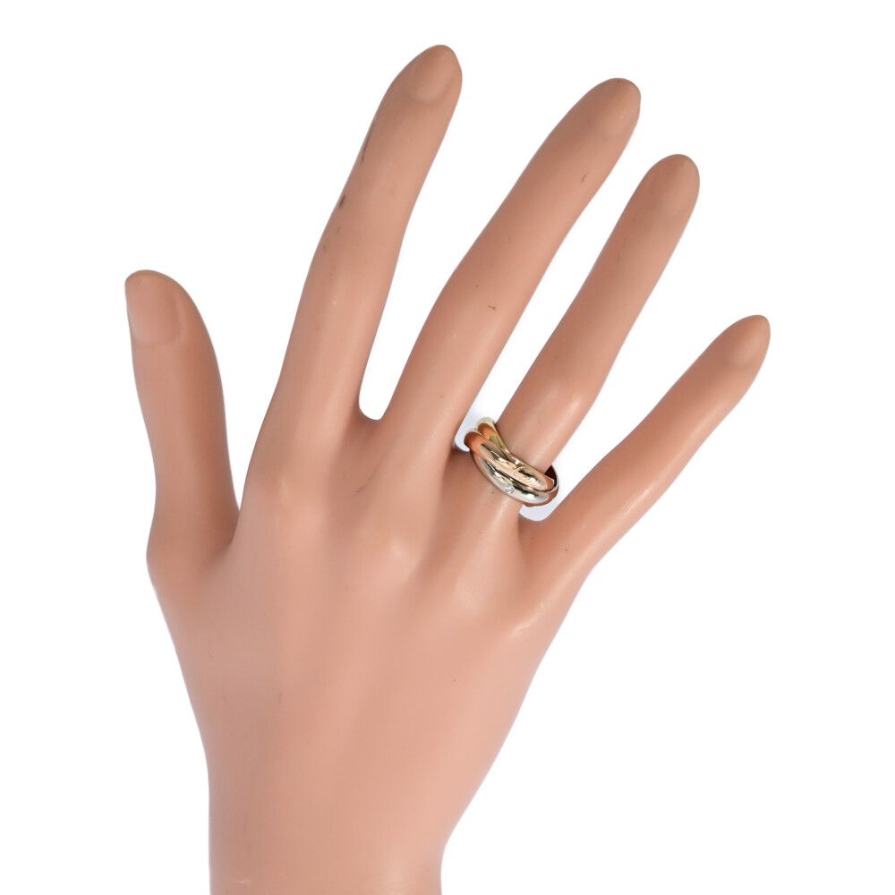 CARTIER トリニティ 5P ダイヤモンド #52 リング・指輪 レディース 楽天市場】カルティエ トリニティ 5p リング（ジュエリー