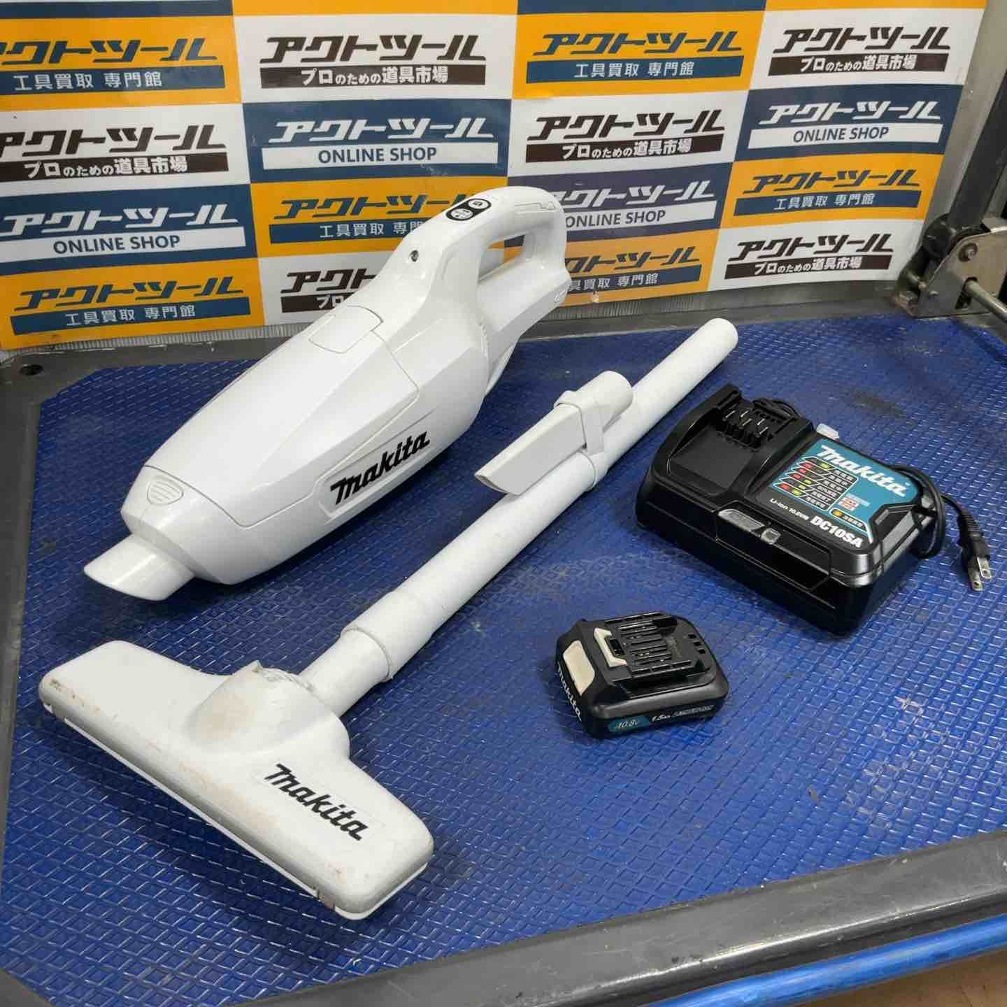 【美品】Makita CL107FD コードレス スティッククリーナー　掃除機 楽天市場】掃除機 マキタ CL107FDSHW コードレス クリーナー