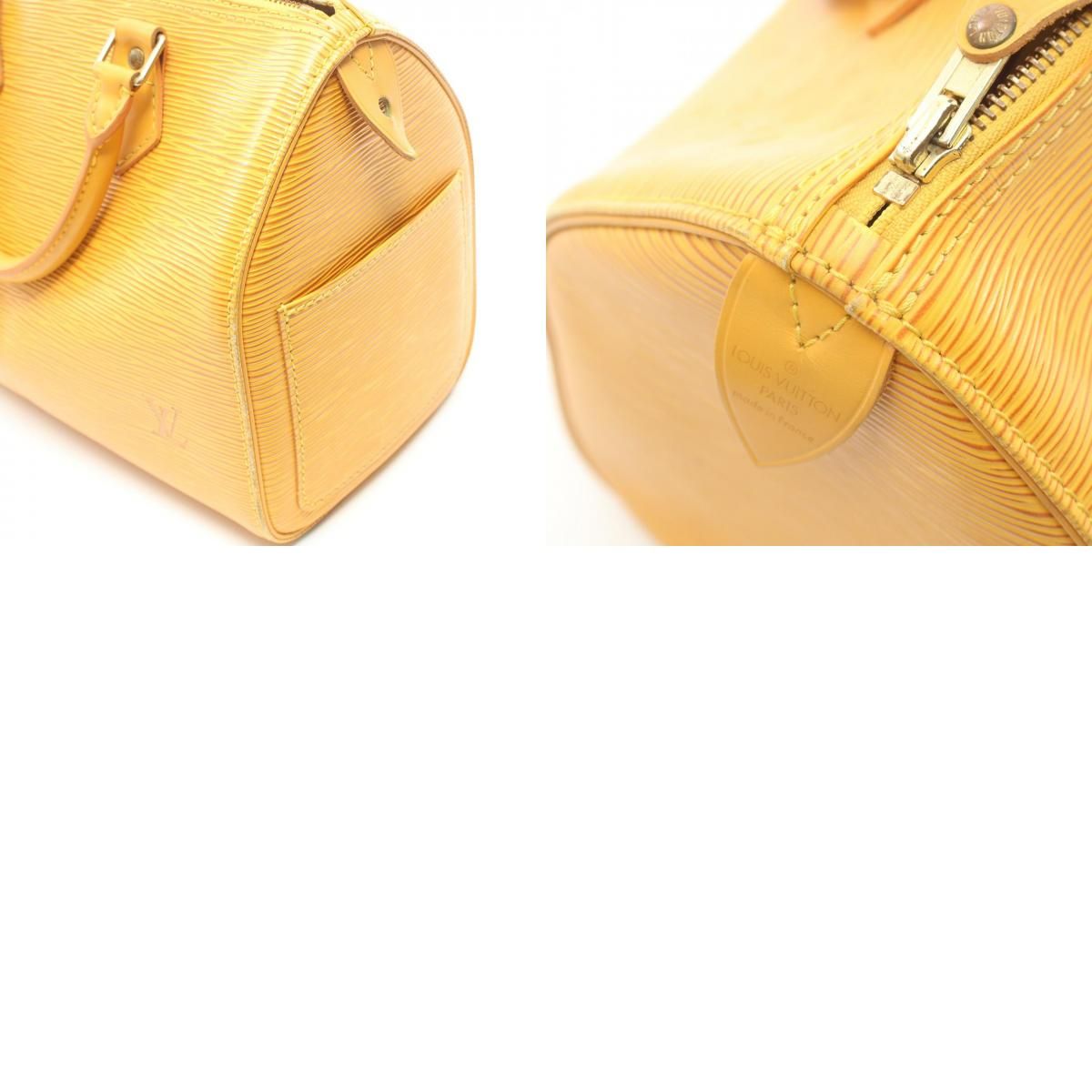 ルイ・ヴィトン スピーディ25 エピ タッシリイエロー ハンドバッグ