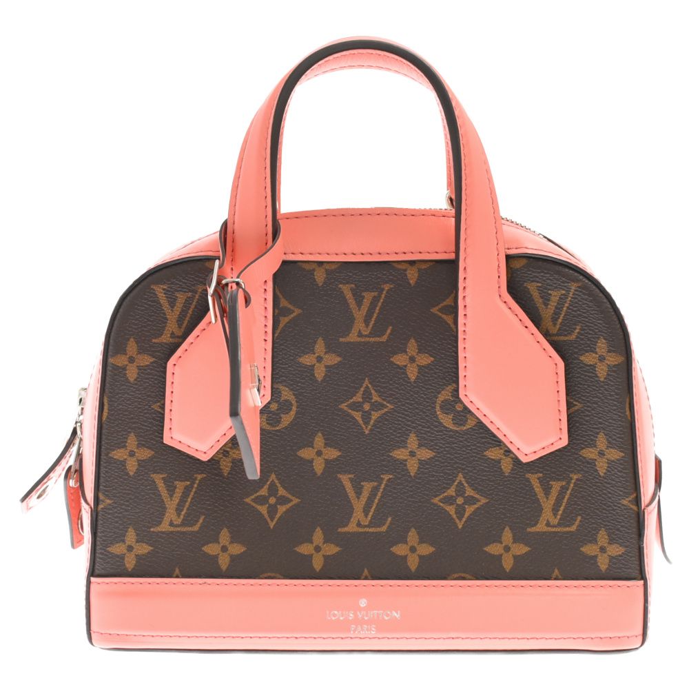 LOUIS VUITTON (ルイヴィトン) ドラ ミニ モノグラムハンドバッグ ショルダーバッグ ピンク ブラウン M41686 FL3165 -  メルカリ