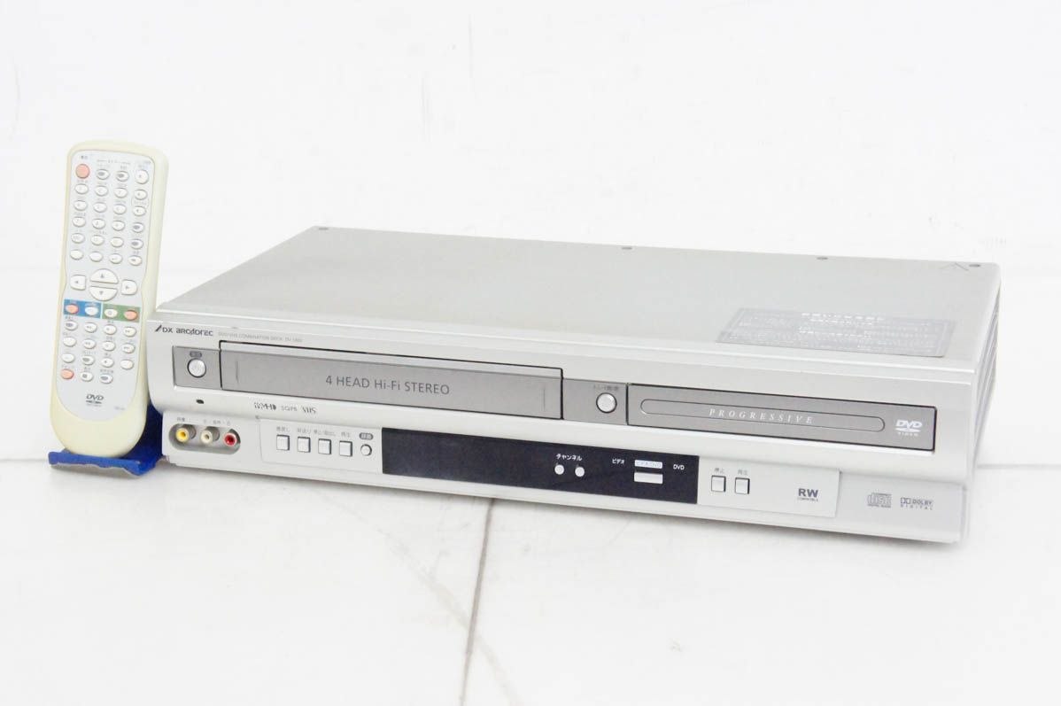 メンテナンス済み】DXアンテナ DVD/VHSコンビネーションデッキ DVD