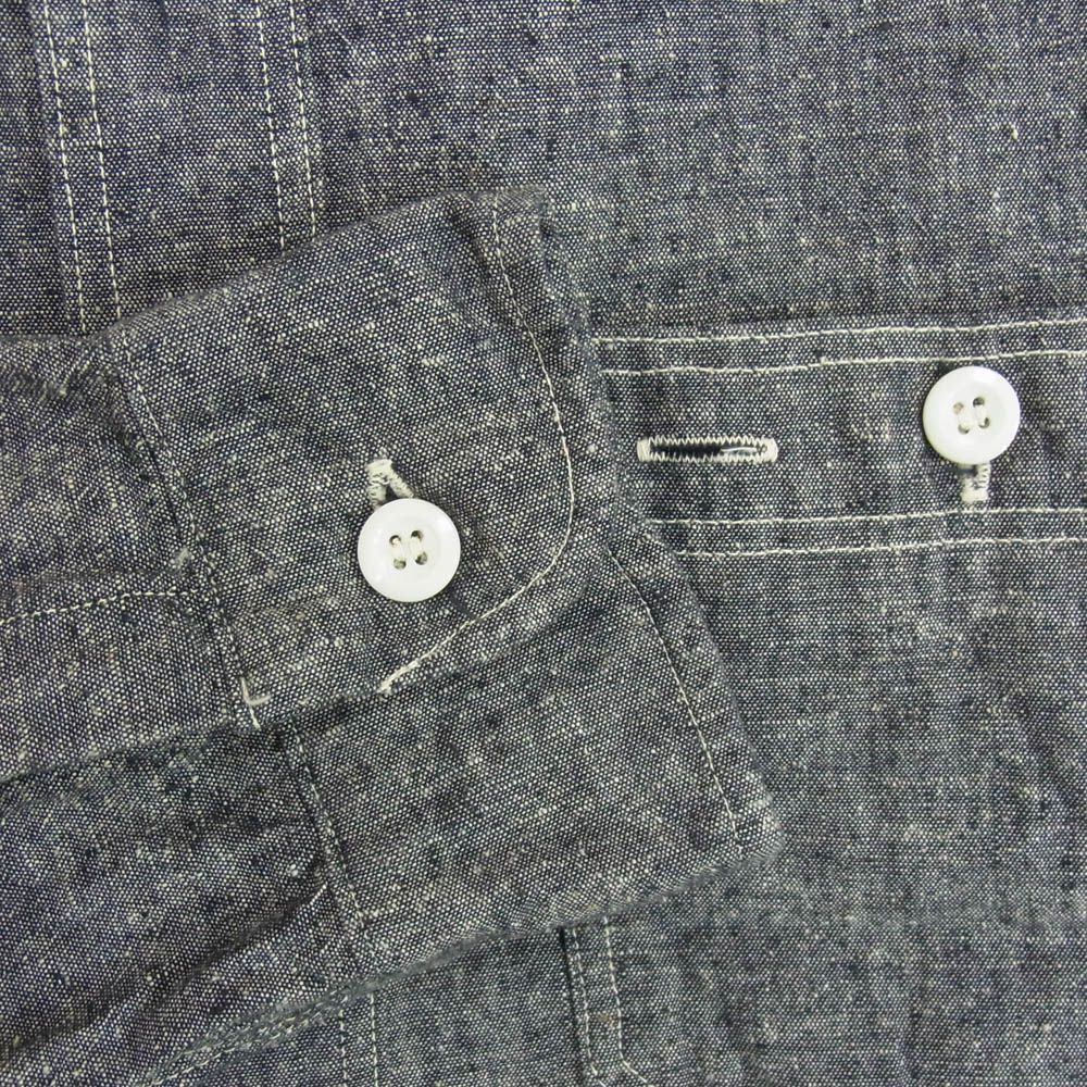 ウェアハウス ダックディガー シャンブレーシャツ サイズ38 楽天市場】ウェアハウス WAREHOUSE 長袖 スタンドカラー