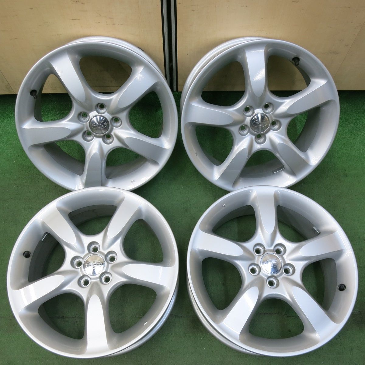 スバル★レガシィBP/BL★純正アルミホイール4本セット 18インチ ☆スバル レガシィ BP BL 純正 17インチ アルミホイール 7J +55 5穴 PCD100