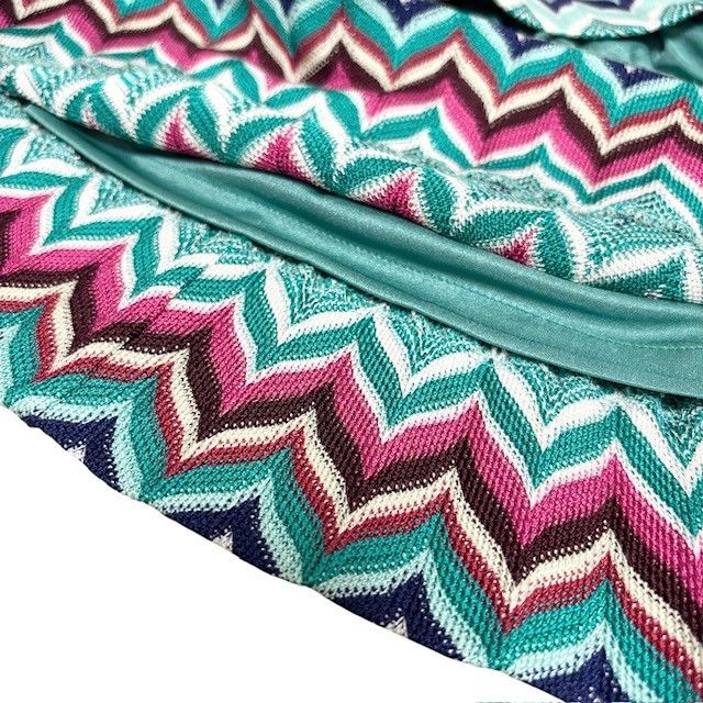 中古 ミッソーニ MISSONI ニットスカート クリーニング済み