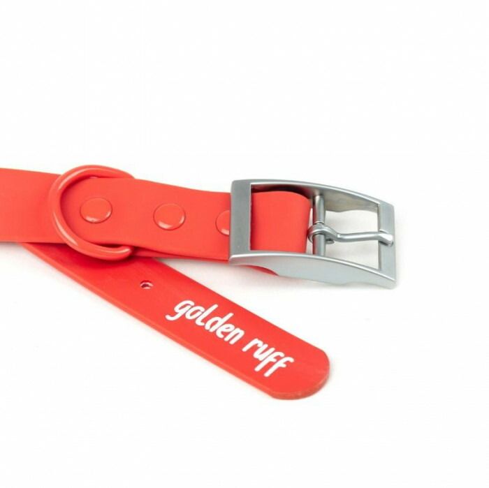G en Ruff ゴールデンラフ レッド S GR-COL-S-003 ペット用品