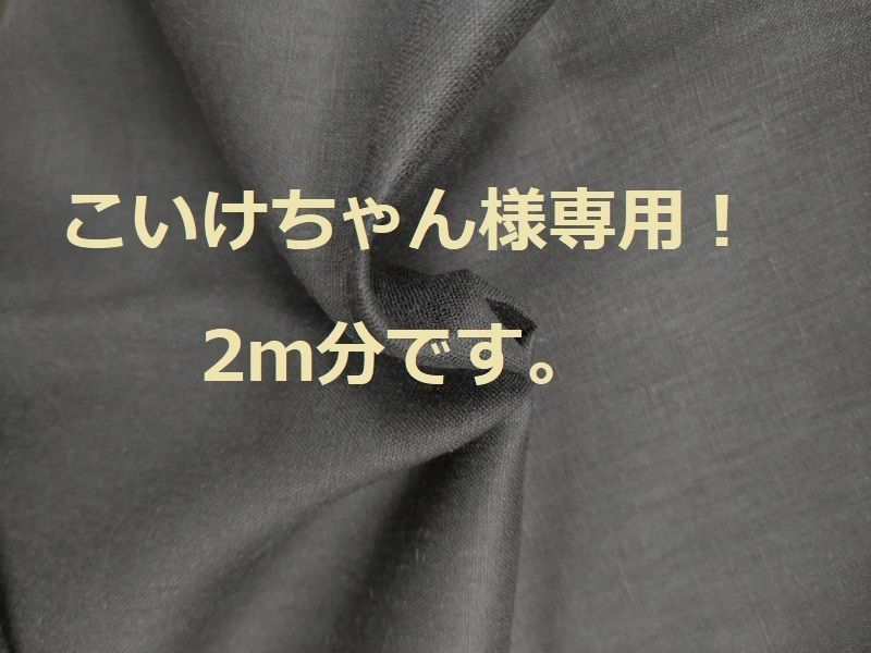 こいけちゃん様専用！ 黒2ｍです。 - メルカリ