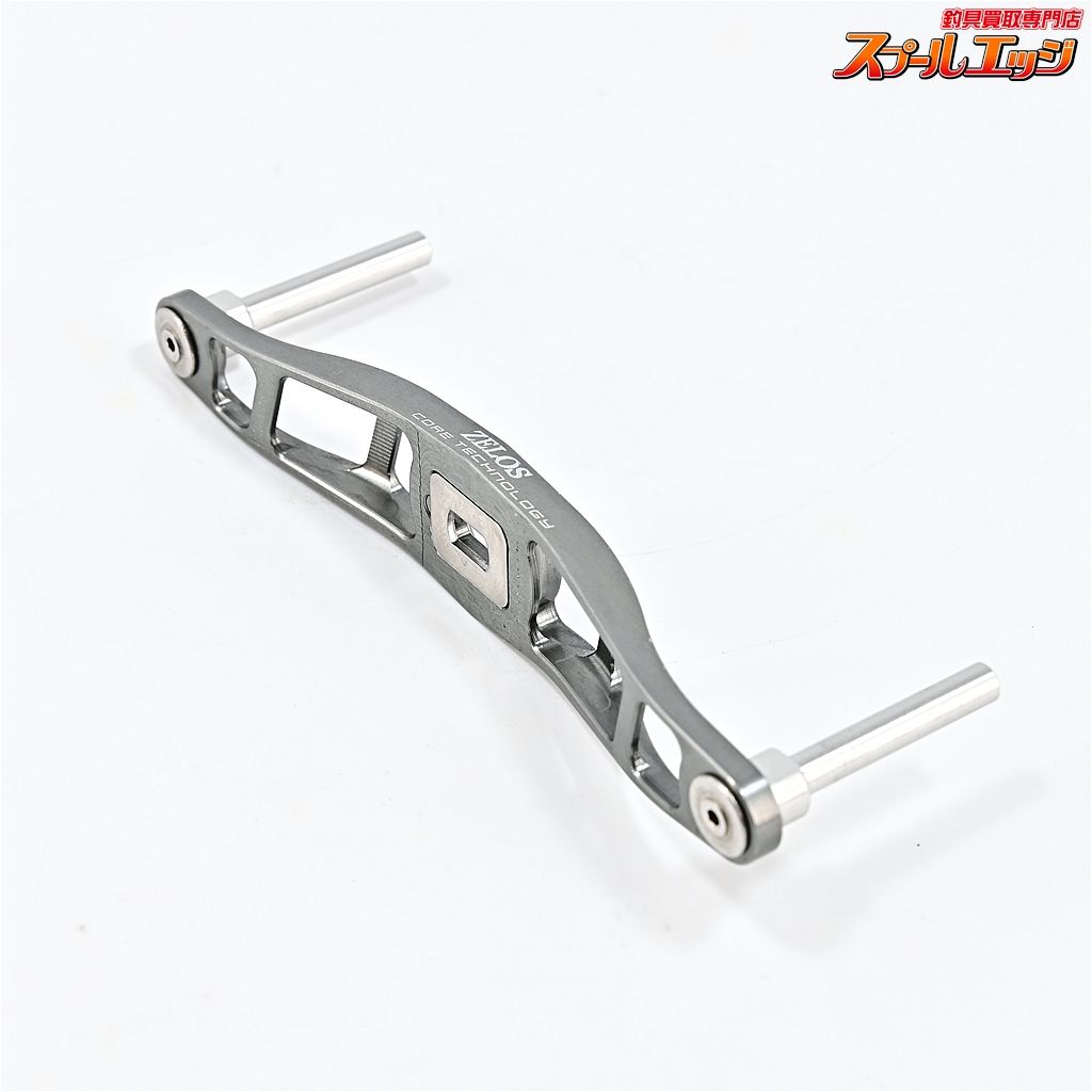 【ZPI】 ゼロス 92mm マシンカットハンドル シマノ右ナット付 ガンメタ  