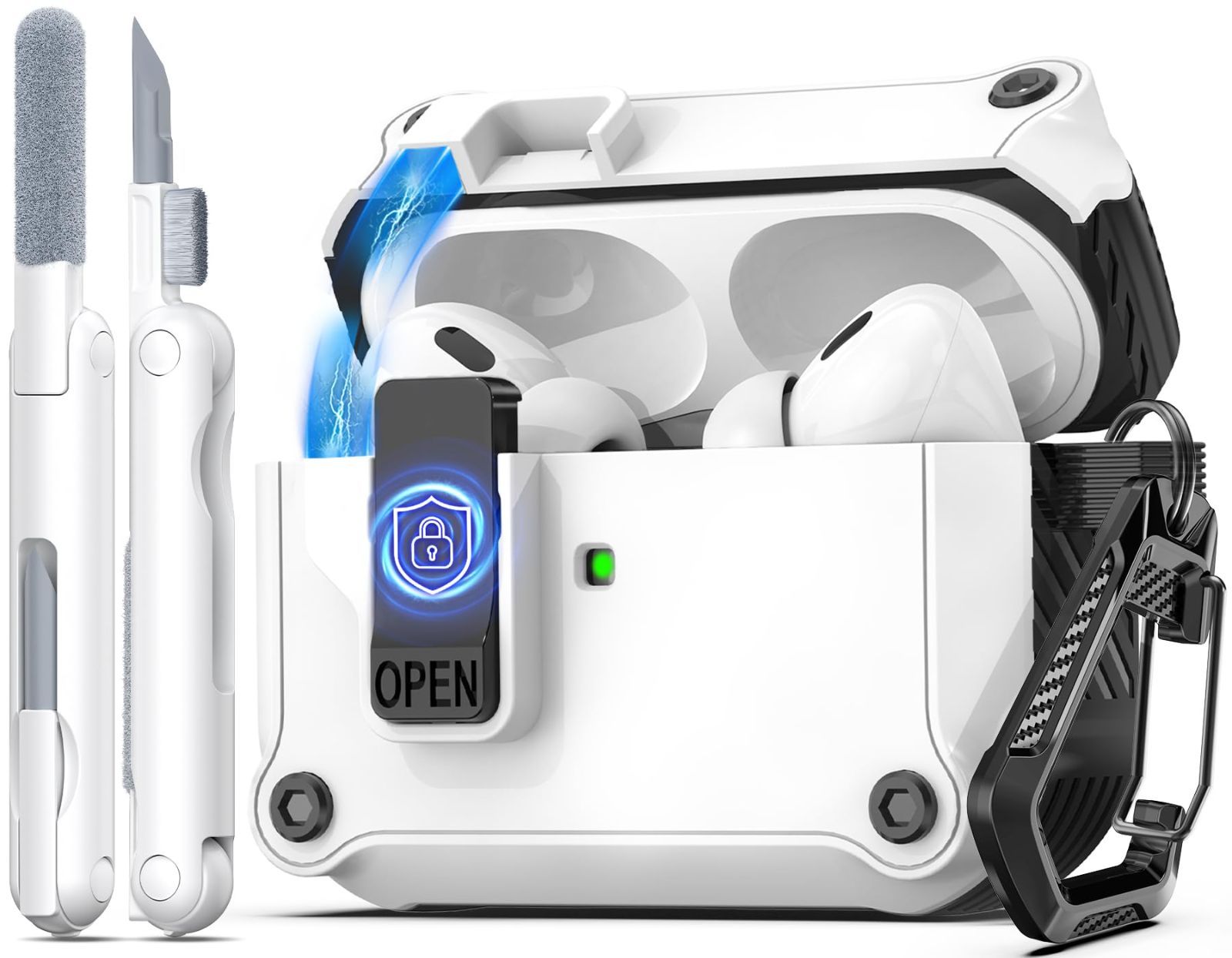 R-fun ケース Airpods Pro 第 2 世代/第 1 世代 (2023/2022/2019