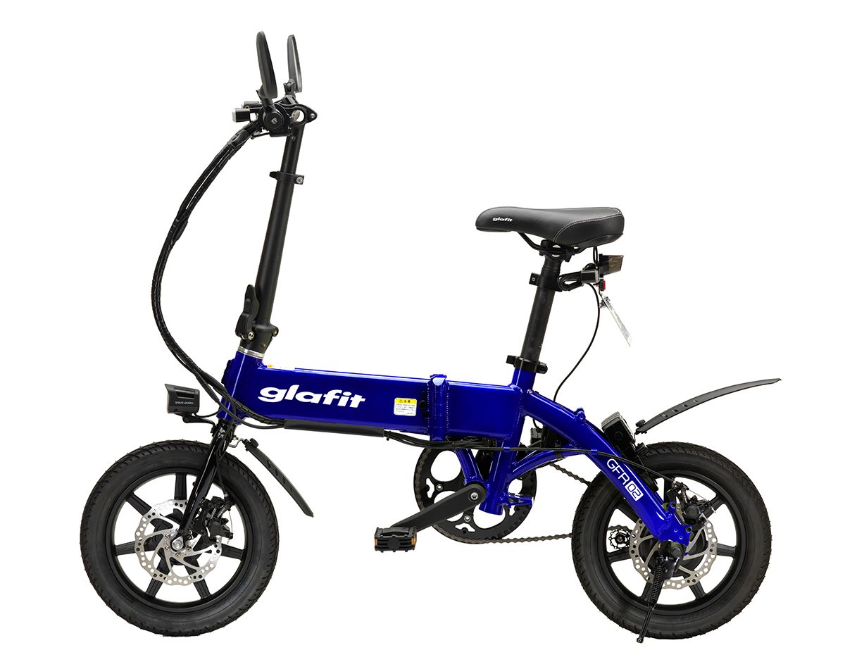 走行少】glafit ハイブリッド電動バイク GFR-01 ※現状車 - 自転車