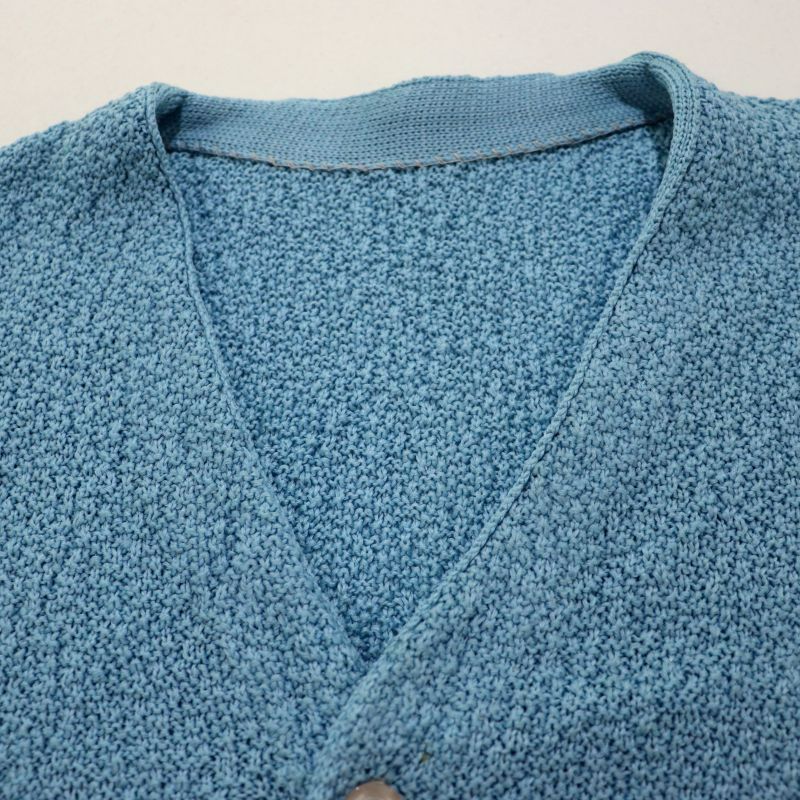 60s vintage 無地 アルパカ ニットカーディガン メンズ Sサイズ相当