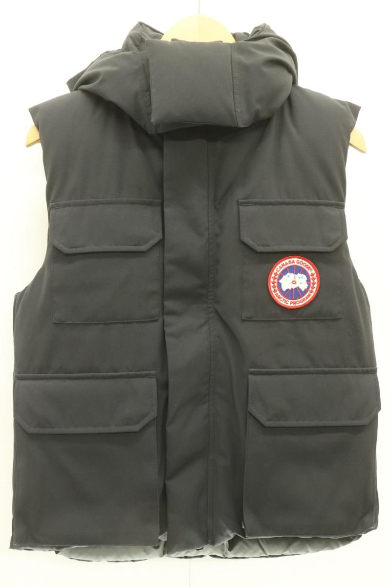 CANADA GOOSE レディースベスト XS EX HUDSON VEST CANADA GOOSE XS 紺 ネイビー