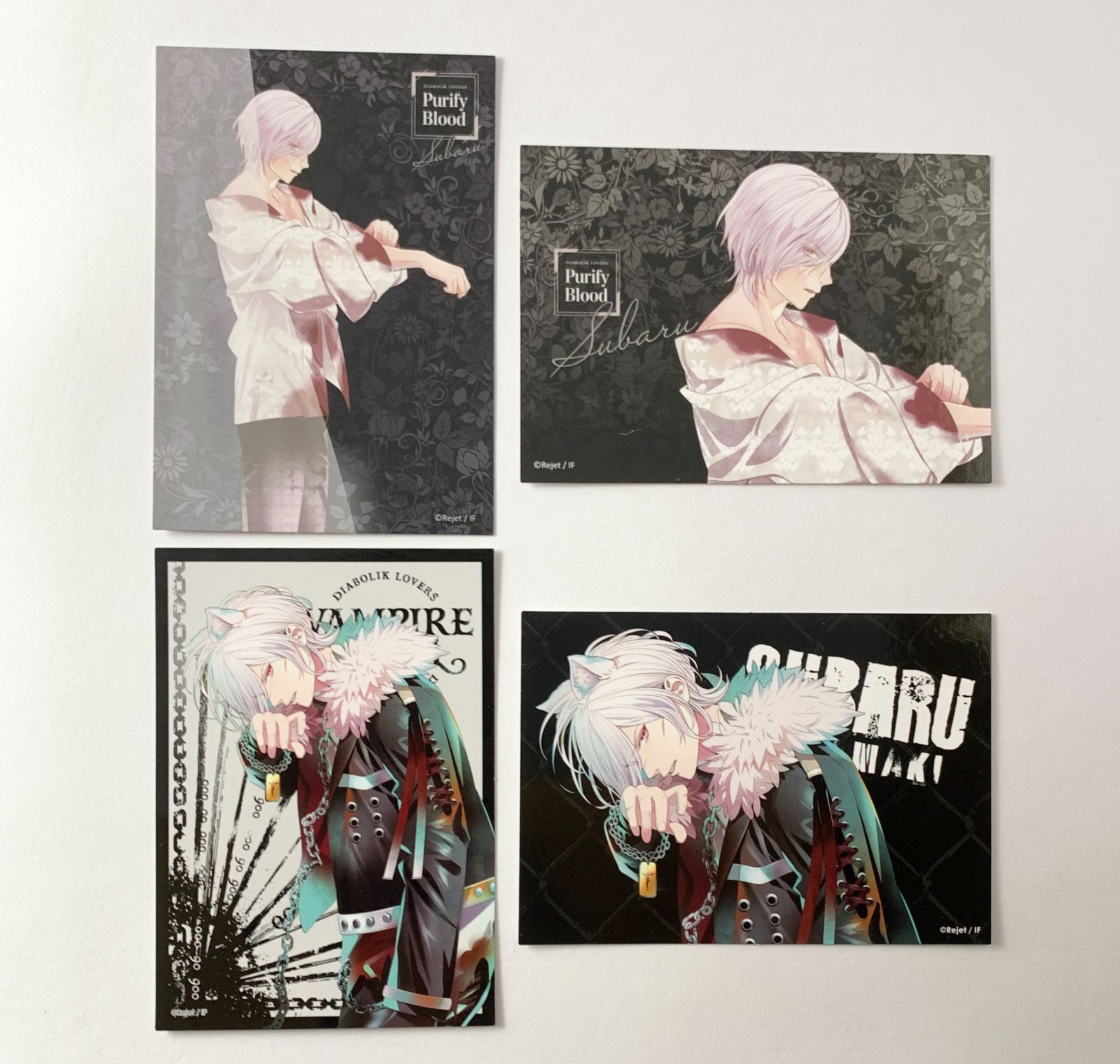 ディアラバ　くじ VAMPIRE Lab　逆巻家　ブロマイド まとめ売り】 DIABOLIK LOVERS ディアボリックラヴァーズ