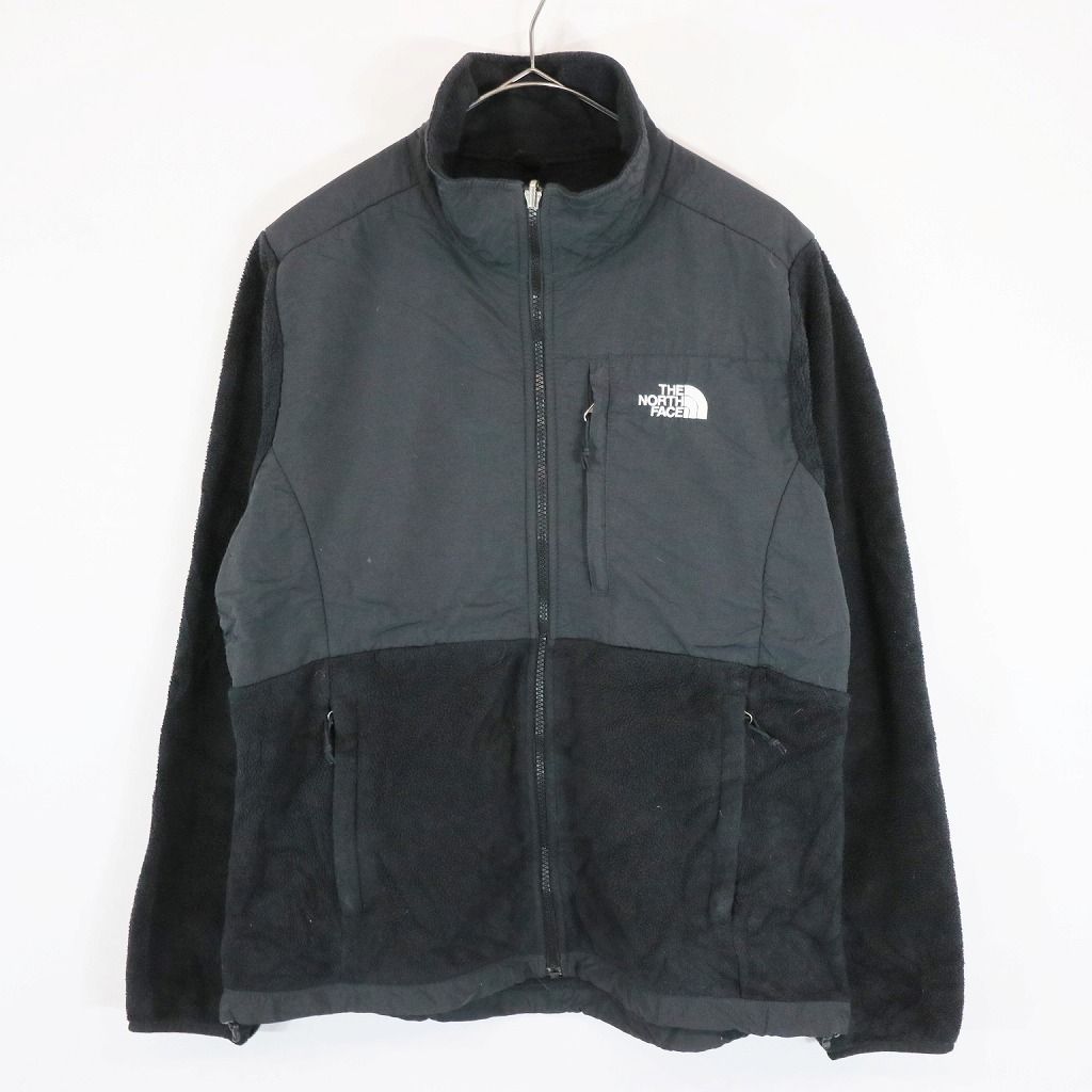 THE NORTH FACE ノースフェイス デナリ フリースジャケット POLARTEC アウトドア キャンプ ブラック (レディース L) N6363