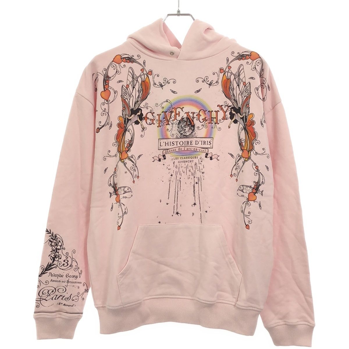 GIVENCHY ジバンシィ プルオーバープリントスウェットパーカー
