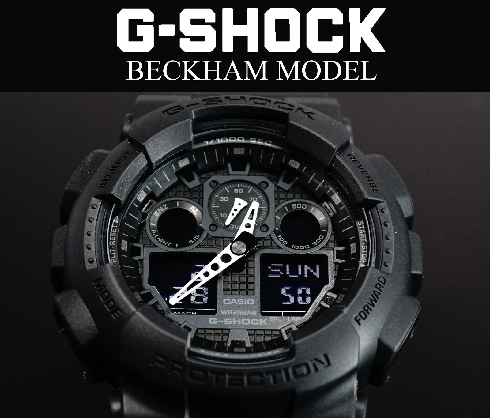 ベッカム愛用 CASIO カシオ 腕時計 GSHOCK ジーショック アナログ