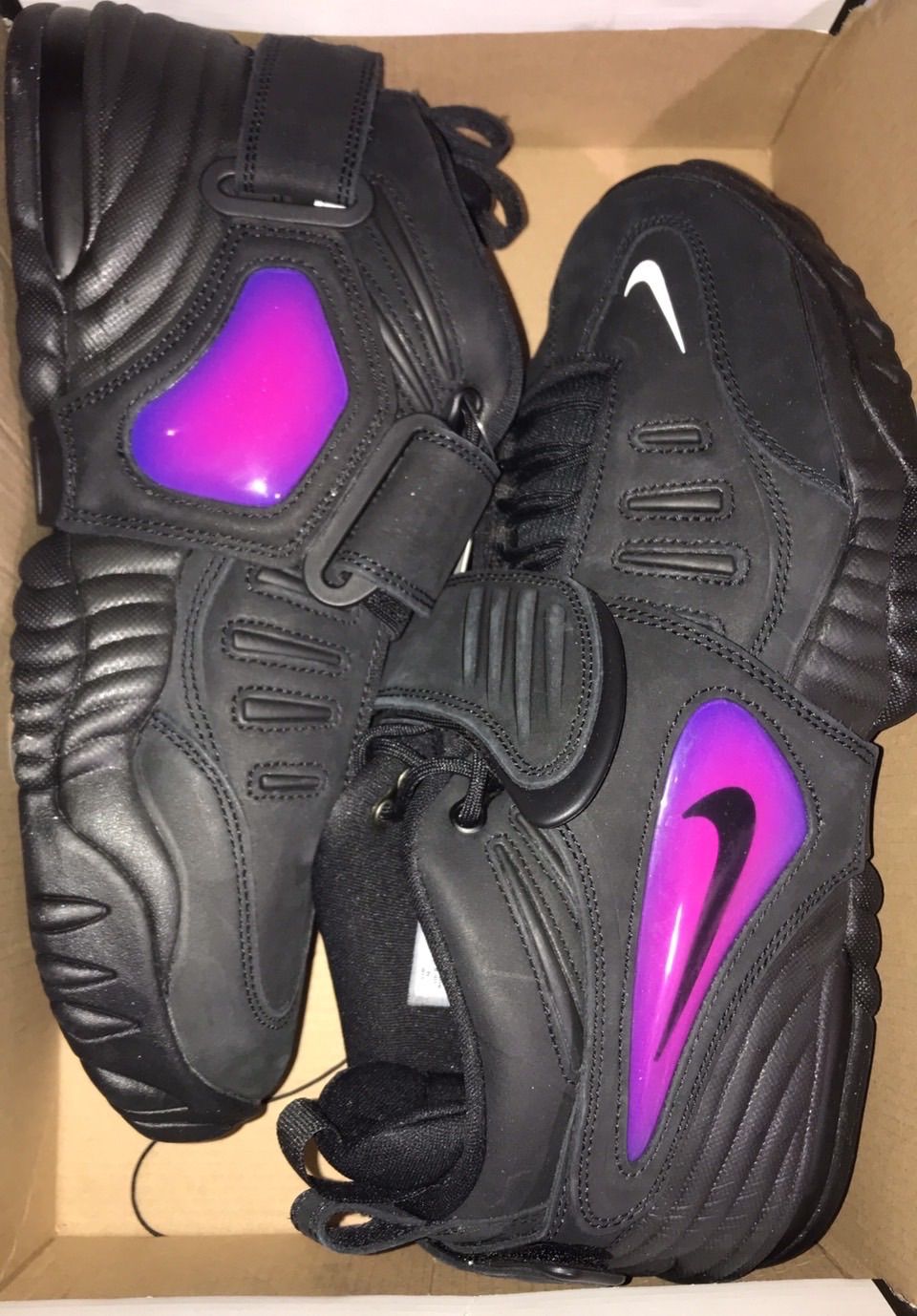 本日限定値下げNike AMBUSH ブラック/パープル スニーカー 新品未使用】AMBUSH × Nike Air Adjust Force 