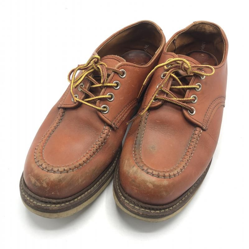 【中古】RED WING クラシックオックスフォード 26cm 8103 ブラウン レッドウィング[10]