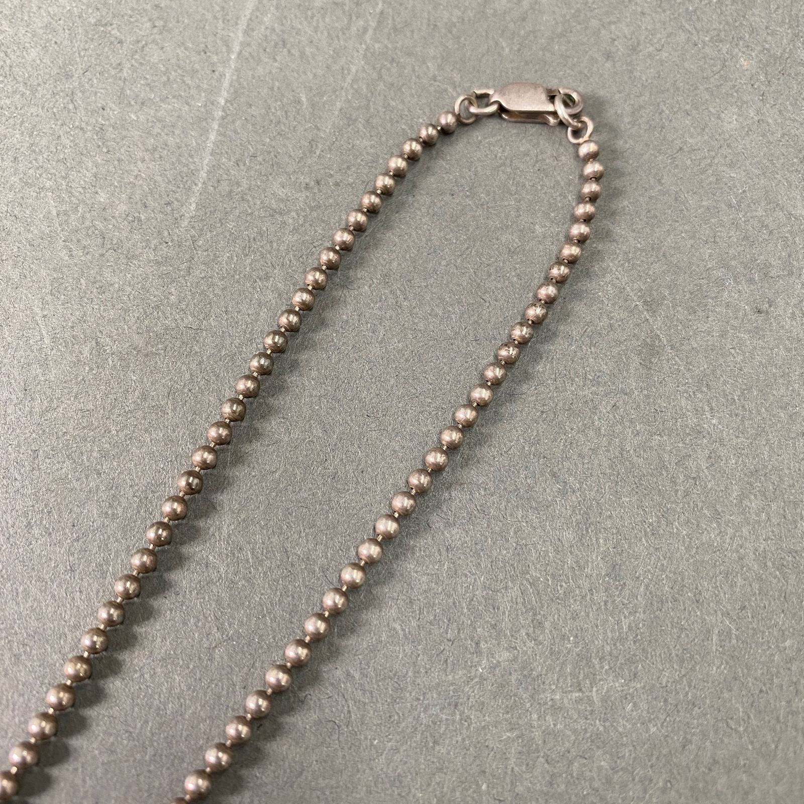 極美品 RALPH LAUREN PURPLE LABEL シルバー ネックレス 【公式通販】