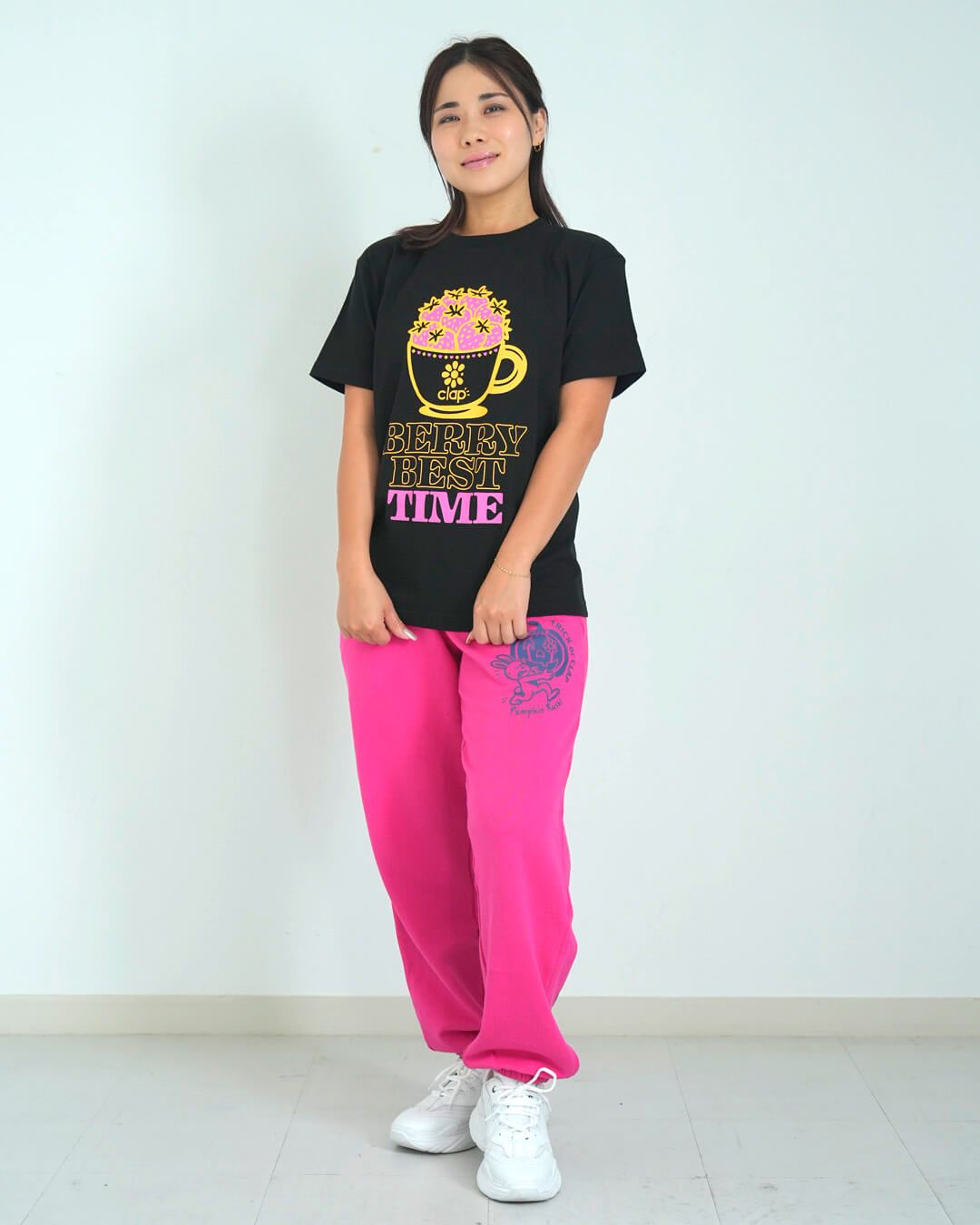 clap フィットネス クラップ レディース パンツ TRICK or CLAP SWEATPANTS Sフリーサイズ ダンスウェア スウェット トレーニング ダンス 2025 LLC-HASEGAWATOSO_COM