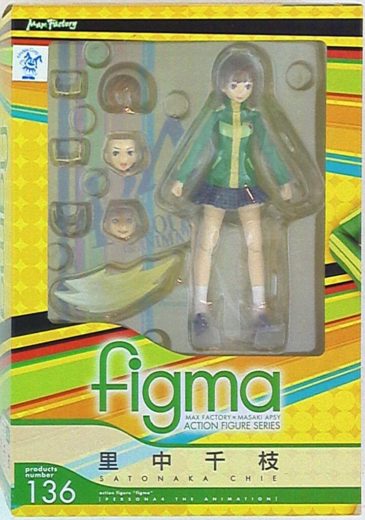 figma 里中千枝 136 未開封品 マックスファクトリー figma 里中千枝 136 - メルカリ