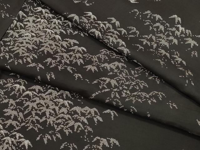 きれいめ ファッション 平和屋着物○本場大島紬 9マルキ 笹 三越扱い